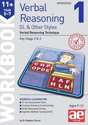 11+ Verbal Reasoning Year 5-7 GL &... by Curran, Stephen C. Paperback / softback