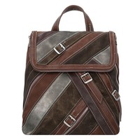 Desigual Fibonacci Hampton City Rucksack 28Cm #DSG-25WAKP26 (Braun)