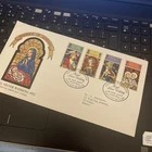 GUERNSEY Stamps First Day Cover FDC 1972 CHRISTMAS & ROYAL SILVER WEDDING  TYPED