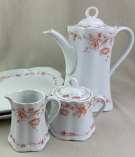 Hutschenreuther Racine Porzellan Blumendekor Auswahl Zuckerdose Kännchen Kanne