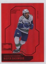 2024-25 Metal Universe Kiefer Sherwood #61 Precious Metal Gems PMG Red 046/100