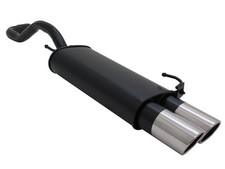 Endschalldämpfer Auspuff VW Polo 6N/6N2 ab 1994 bis 2001 Auspuff 2x90mm SR