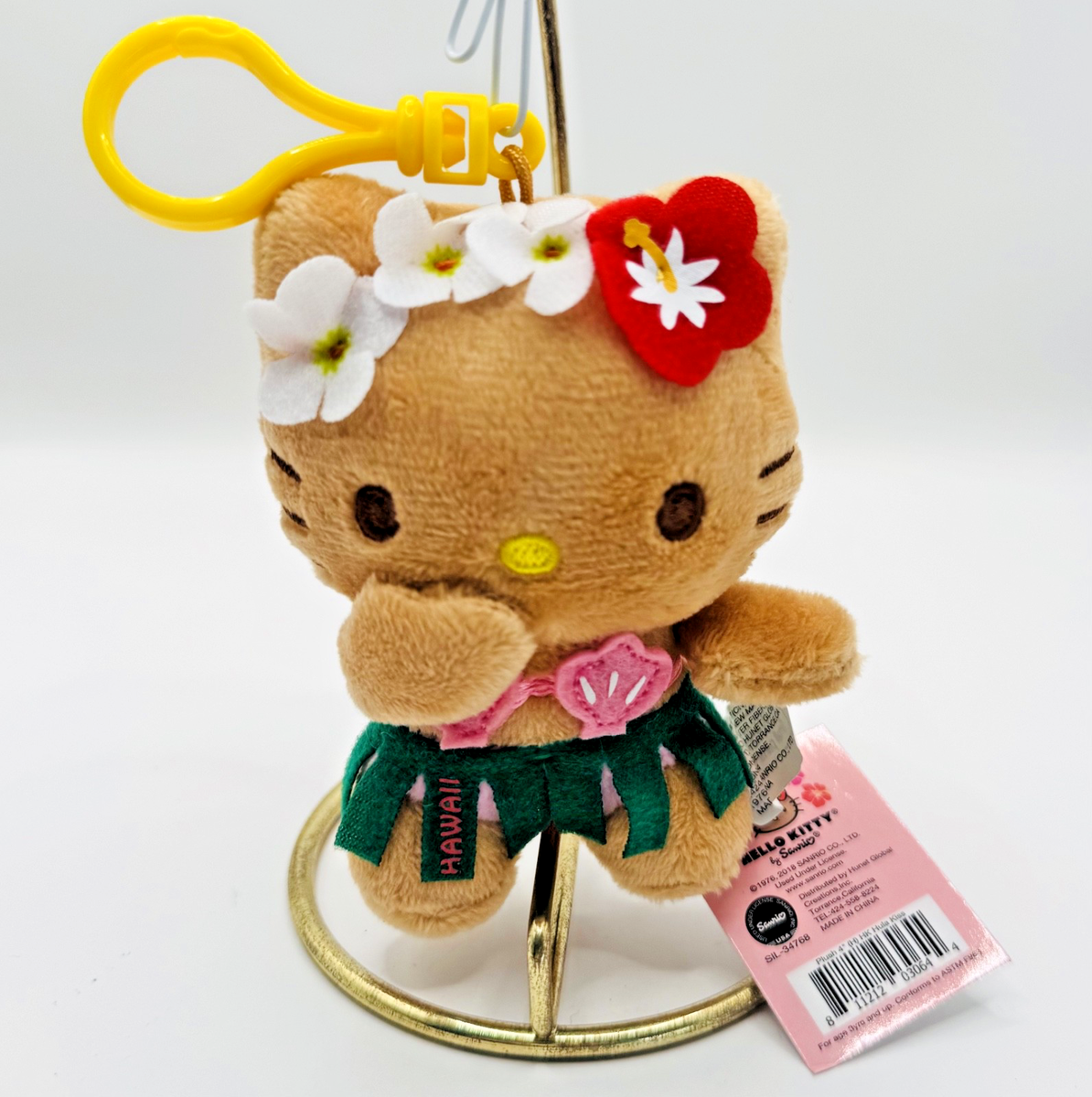 HAWAII Limited Ed Tan Hello Kitty Plush 4