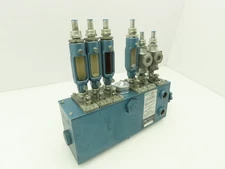 Madison Kipp SVH 6-Point Lubricator Sight Feed Oiler Pump 5 Liter Tank