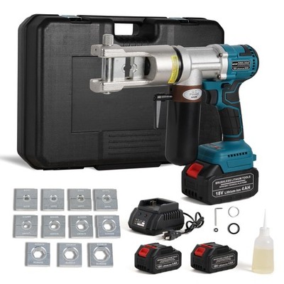 Electric Hydraulic Cable Lug Crimping Tool 9 Ton Hydraulic Electrical Wire Te...