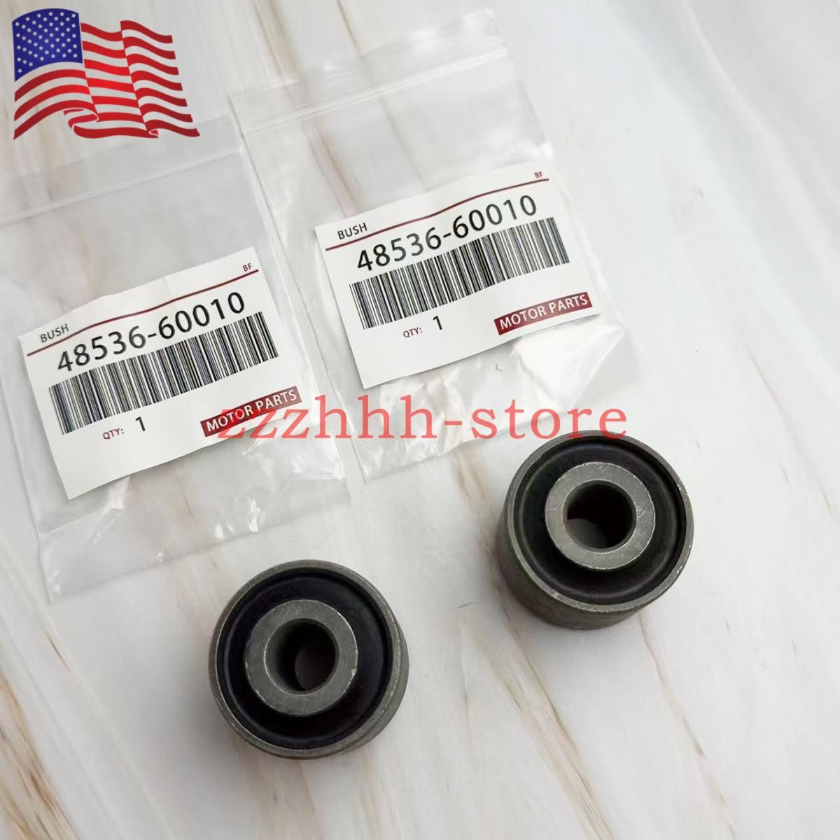 US For Toyota 10-24 4Runner FJ Front Shock Absorber Bushings 48536 ...
