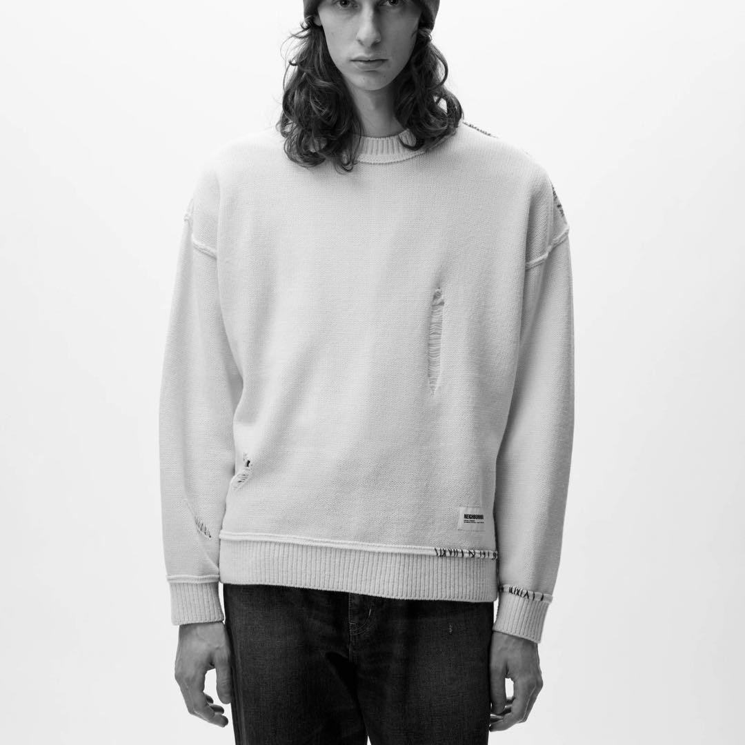 NEIGHBORHOOD SAVAGE CREWNECK SWEATER XL