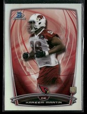 2014 Bowman Chrome #173 Kareem Martin Refractor