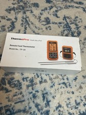 Therm Pro Remote Food Thermometer with Dual Probes - Model TP-20S - Used