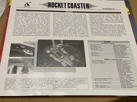 Laser Active Mega LD Rocket Coaster Laser Disc Video Game Taito In Shrink 1993