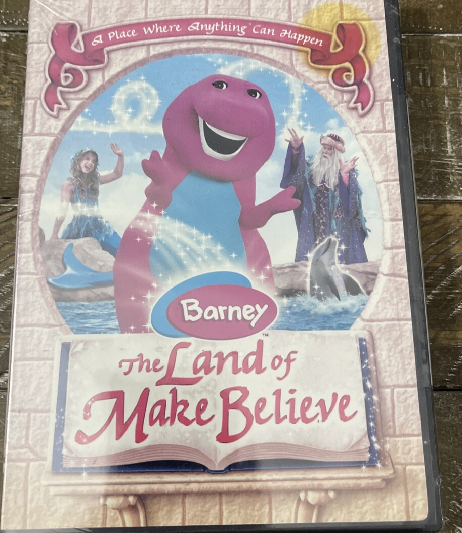 Barney's The Land Of Make Believe DVD-Brand New-SHIPS N 24 HOURS