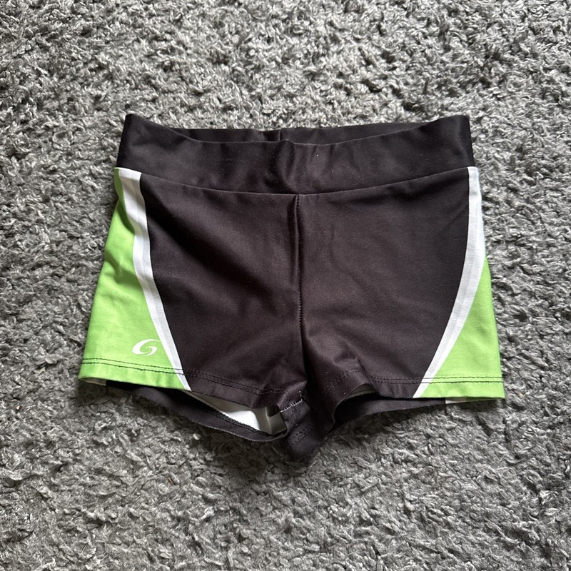GTM Shorts Girls Child for leotard Dance Gymnastics Sz Small Youth - EUC!