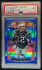 2014 Bowman Chrome Tom Brady Blue Refractor #/199 Patriots PSA 9