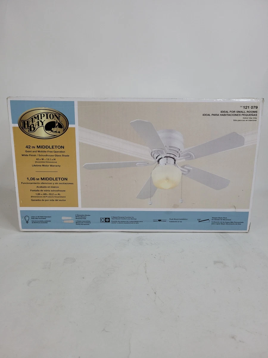 Hampton Bay Ceiling Fans 42 in Fan Width for sale | eBay