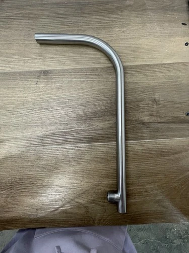 Signature Hardware SHSR7010ZBN Shower Rail with Slide Bar - Brushed Nickel READ* - Picture 3 of 15