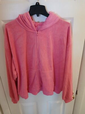 Skims Terry Lounge Zip Up Hoodie Color Pink Style TP-ZUP-3626 Size