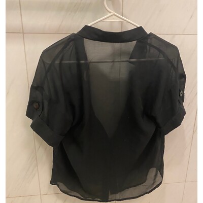 Mila Schon Blue Label Sheer Top | eBay