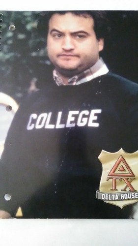 JOHN BELUSHI COLLEGE ANIMAL HOUSE SPIRAL PAPER NOTEBOOK -great for collection - Bild 10 von 10