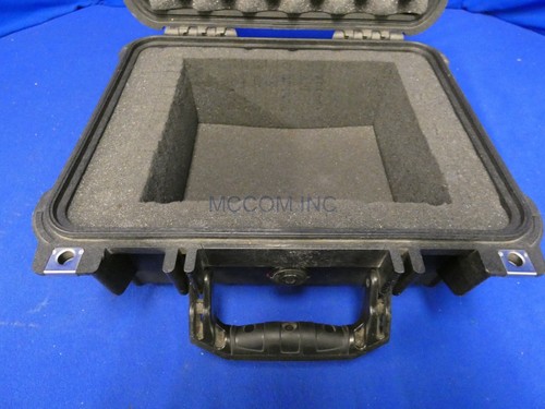 Pelican 1400 Case Black w/ foam top/ bottom for AW-RP60 & AW-RP50 Controller - Picture 3 of 9