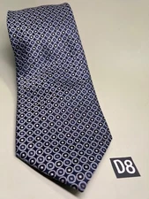 BERGAMO New York Blue Tie 57" x4"