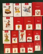 Hallmark Keepsake Disney Ornaments NIB, $9 & Up-MAGIC, Ltd Ed, Vintage You Pick