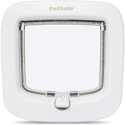 Petsafe Staywell Easy Install Katzenklappe manuell 4-fach Verriegelung einfache Katzentür