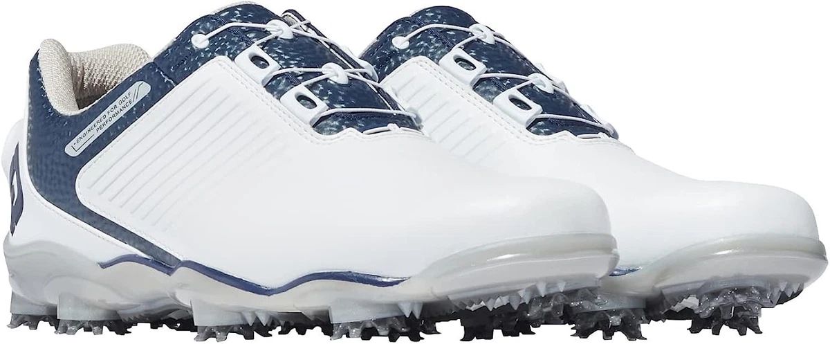 FootJoy Golf Men s Shoes DRYJOYS PRO BOA WIDE 53399 White Navy US7.5 25.5cm