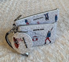 Michael Kors Jet Set Girls JST Multi Wristlet Trio - Bright White Multi