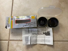 TUNDRA VIDEO AUXILIARY LENS SET For E1565 TELEPHOTO & WIDE ANGLE