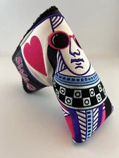New Swag Golf The Curvy Queen Of Hearts 1/125 Blade HeadCover Royal 920237