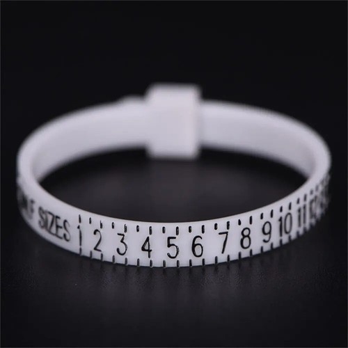 Medidor de anillo medidor herramienta de medición Reino Unido/Estados Unidos/UE/JP tamaño de dedo para joyería joyería joyería - Imagen 15 de 19