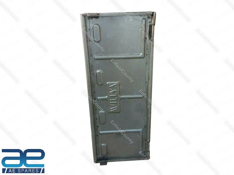 Puerta trasera Script CJ2A CJ3A CJ3B CJ5 CJ6 se adapta a puerta trasera Willys Jeep Foto 2 de 2