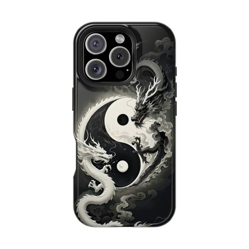 Yin Yang Dragon Handyhülle, Magnetische Tough Hüllen zum Schutz, Geschenk für Drachen - Bild 27 von 134
