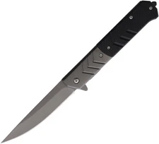 New ElitEdge Linerlock A/O Black G10 10-A106BK