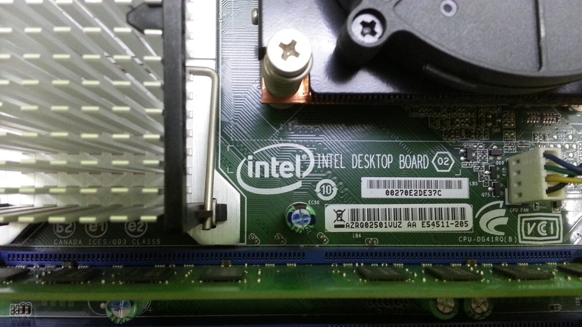 4531) [USED] INTEL DESKTOP BOARD CPU-DG41RQ(B)
