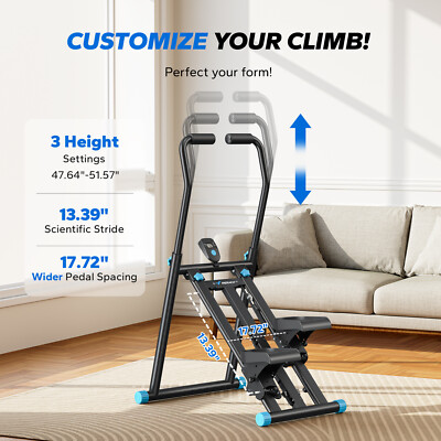 MERACH NEW Version Vertical Climber Stair Stepper Machine For Home