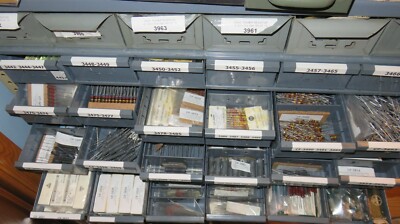Allen Bradley Carbon Comp Resistors 1/2 Watt 5%