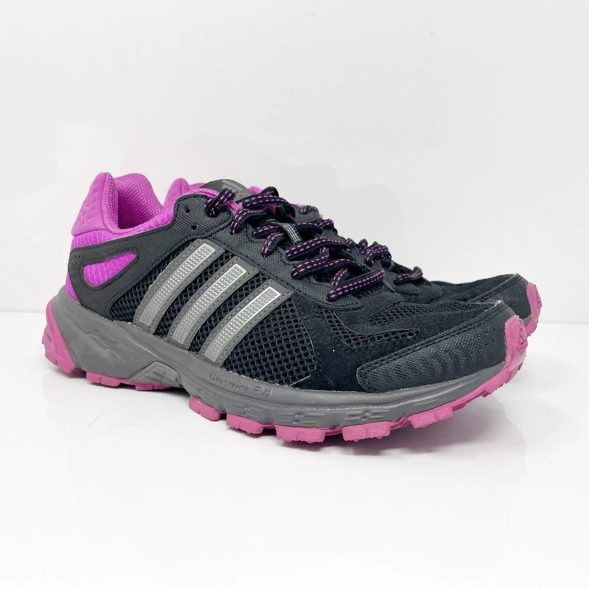 Adidas Womens Duramo 5 TR Q22275 Black Running Shoes Sneakers Size 6