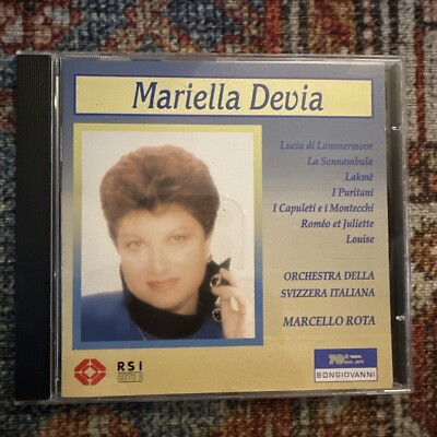 Meriella Devia - Aria da Opere (Audio CD 1992) Bongiovanni Marcello Rota