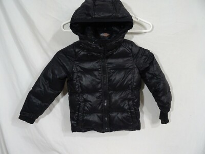 S13 New York Puffer Down Insulated Removable snap Hood Zip Jacket