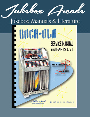 NEW! Rock Ola Model 1442 Installation and Service Manual with Parts List 