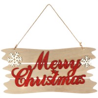 HäNgedeko Weihnachten - Holz-AufhäNger Mit Schriftzug FüR Weihnachten -