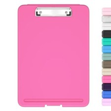 Clipboard Storage Case Box Folder Document Organizer Compartment for Home Office