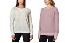 Mondetta Ladies' Lightweight Printed Sweatshirt, Colors/Sizes, NEW