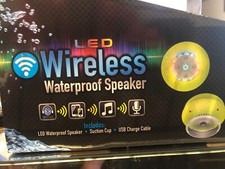 2 Bluetooth Speaker Waterproof Shower Speaker With Suction Cup  Speaker Phone