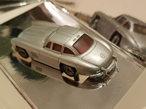 1989 Monogram 1:87 Scale Mercedes Gullwing Mini Exacts Model Car in Box - Picture 10 of 11
