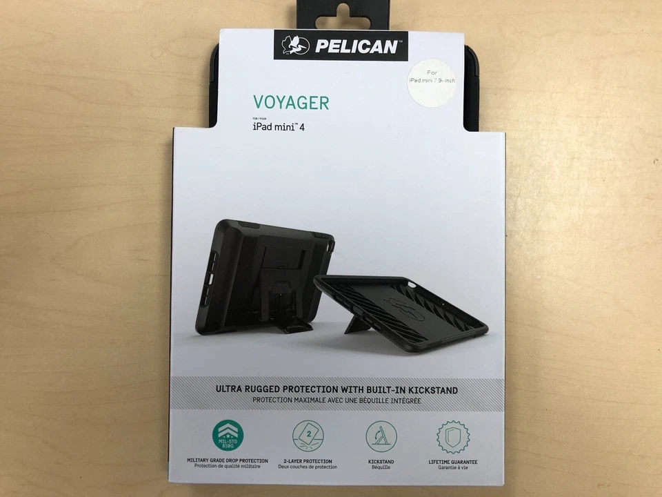 Pelican Voyager Ultra Rugged Protection Case w/ Stand for iPad mini 4 & 5  7.9in - Image 3 of 3