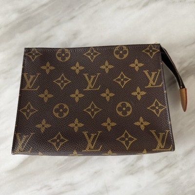 Louis Vuitton Bag/Pouch Monogram Pochette Toilette  Authentic