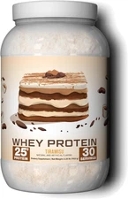 Ekkovision Protein Powder Tiramisu 30 Servings 25g Whey High Protein Low Lactose