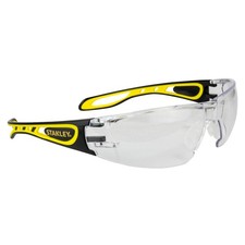 Image of Stanley Wraparound Safety Glasses Clear One Piece Lens SYE17-10D EU